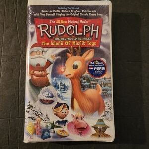 Rudolph the Red-Nosed Reindeer the Island of Misfit Toys (VHS, 2001, Clamshell)